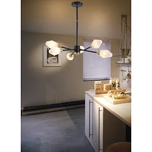 Nordic modern luxury beautiful glass ceiling light