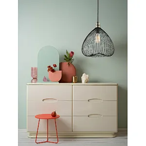 rustic lantern metal single pendant light