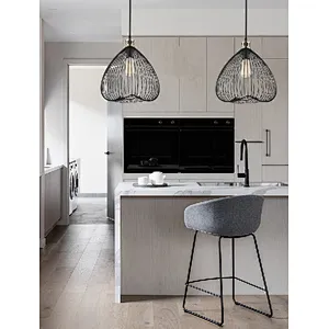 rustic lantern metal single pendant light