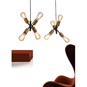 2022 China modern industrial Edison light bulb dining pendant light