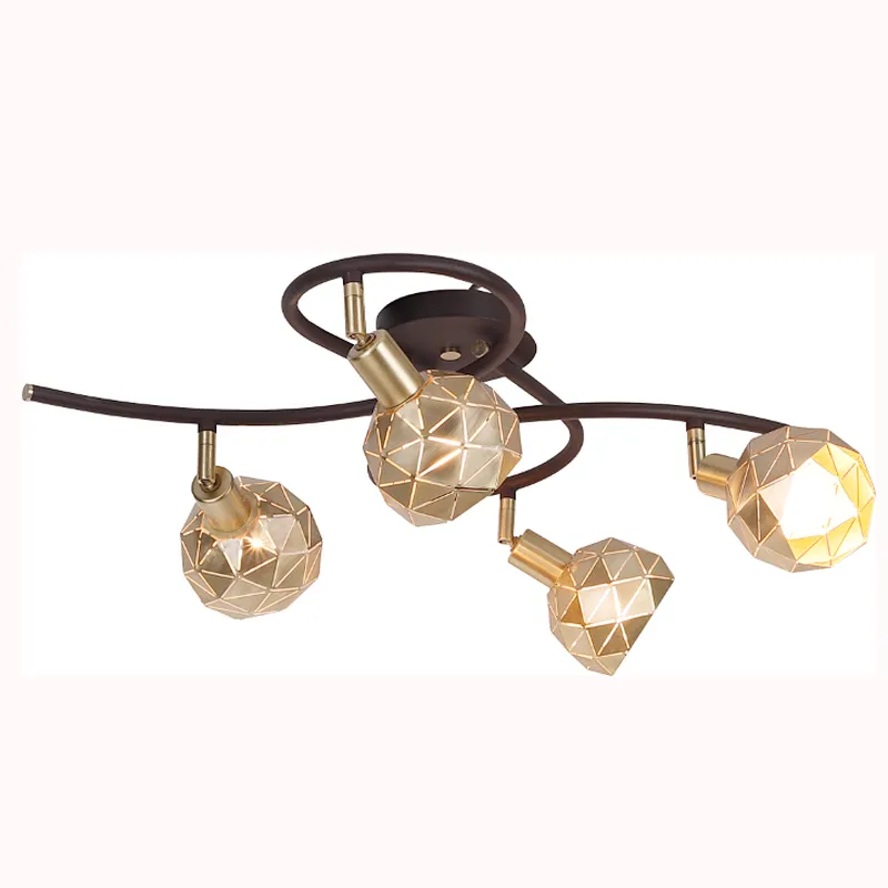 American characteristics of classic luxury metal ceiling lamp
