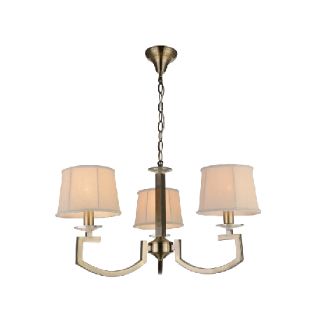 European traditional classic antique brass plating chandelier