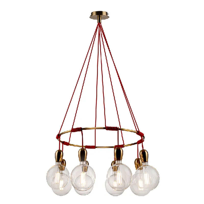 American modern simple 8 lights chandelier pendant lights
