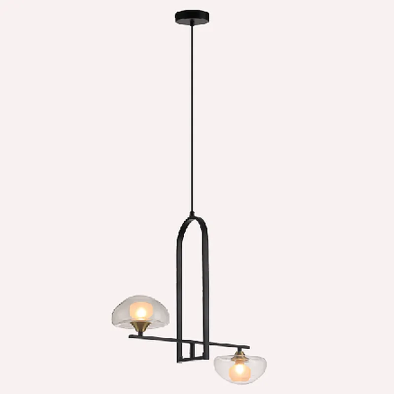 European modern creative funny glass chandelier pendant light