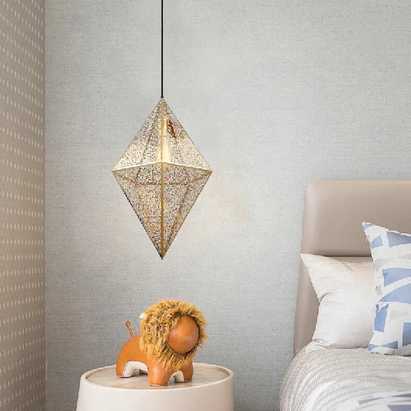 Fancy pendant light light luxury gold
