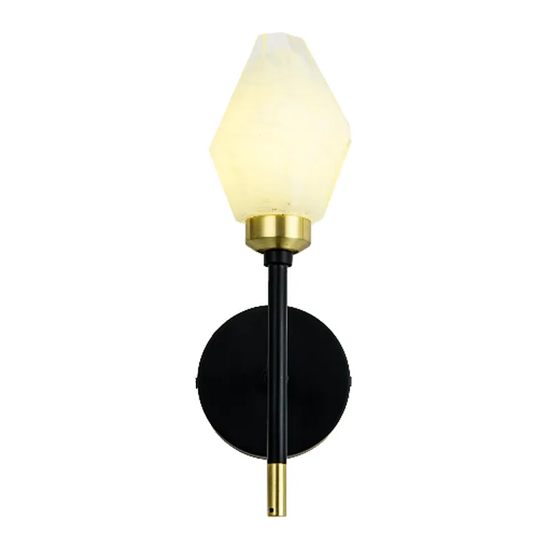 2022 European modern luxury irregular glass wall lamp