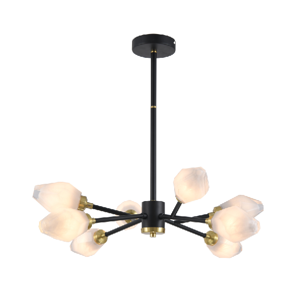 Nordic modern luxury beautiful glass ceiling light