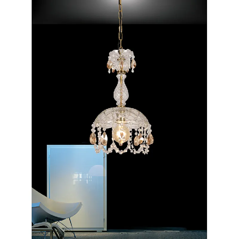 2023 Russian style postmodern glass crystal pendant light