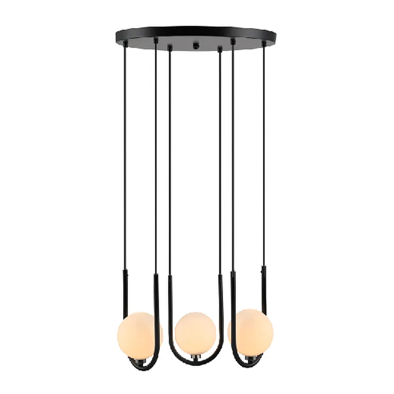 Nordic modern simple glass ceiling pendant light indoor