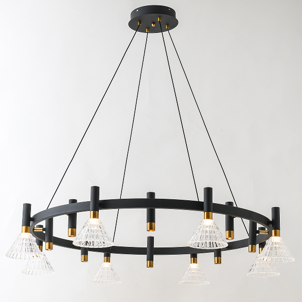 2022 European style new postmodern led chandelier lamp