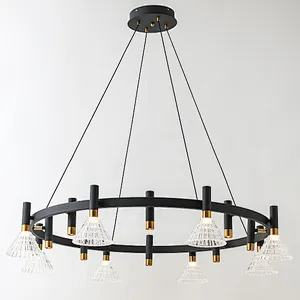 2022 European style new postmodern led chandelier lamp