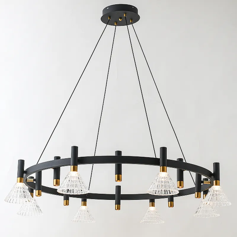 2022 European style new postmodern led chandelier lamp