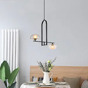 European modern creative funny glass chandelier pendant light