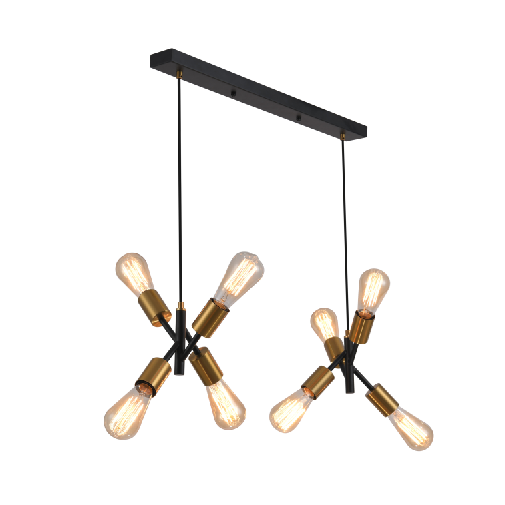 2022 China modern industrial Edison light bulb dining pendant light