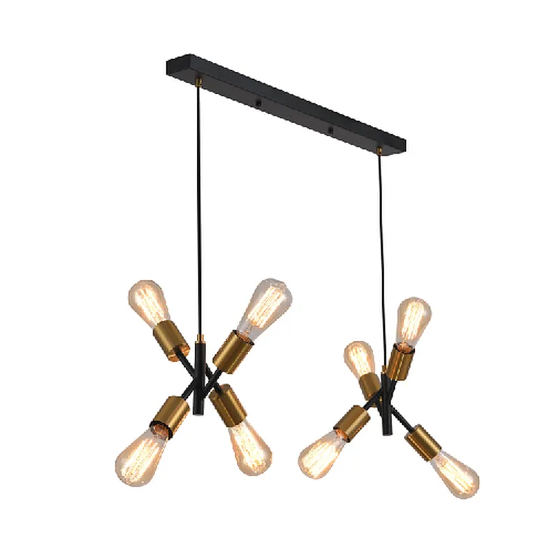 2022 China modern industrial Edison light bulb dining pendant light