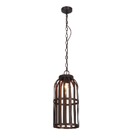 Nordic style retro iron art dining paniting pendant light