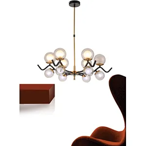 Nordic modern luxury 12 lights chandelier interior lamp