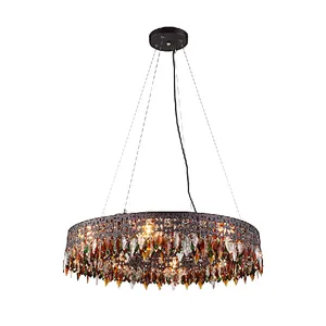 Nordic style modern beautiful crystal chandelier indoor decoration