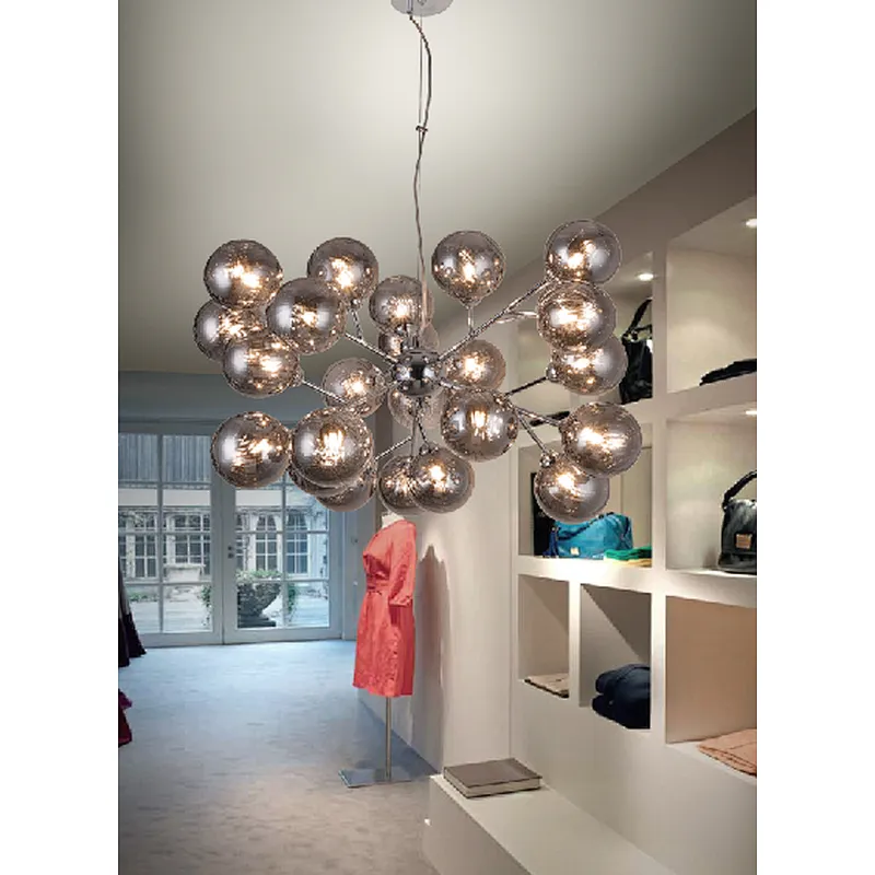 Nordic style modern creative fashion chandelier glass