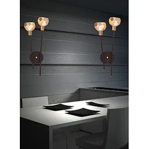 American characteristics of classic luxury metal wall lamp