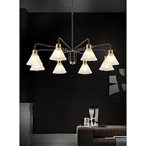 2022 New design modern luxury chandelier glass in China