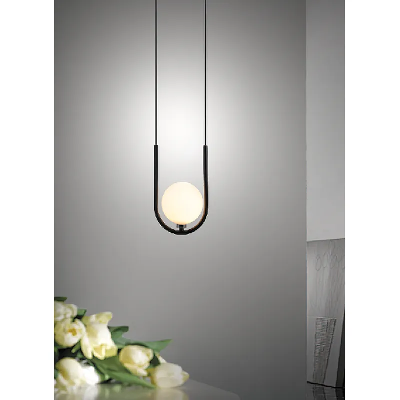Hot sale Nordic modern simple glass pendant light in China