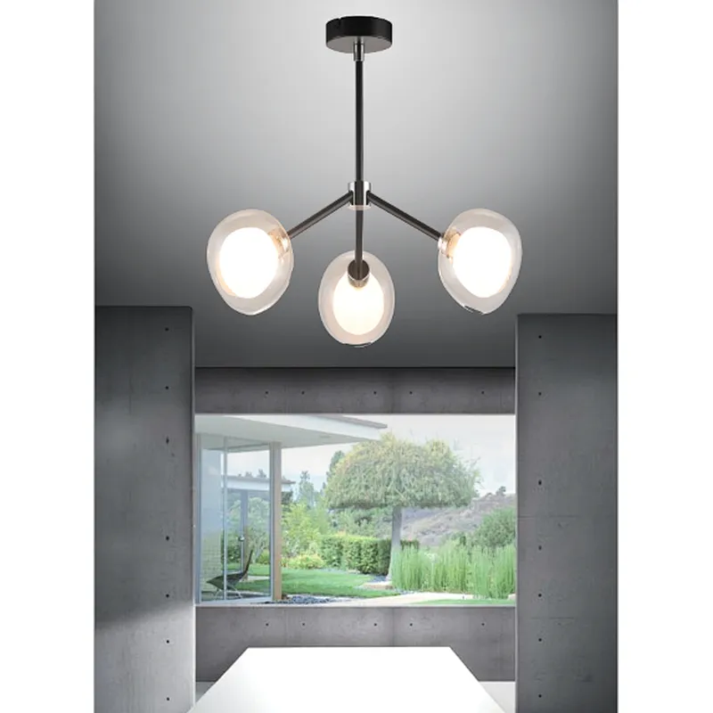 Nordic modern contracted style 3 lights ceiling light