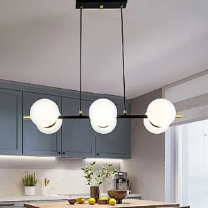 Chinese new modern glass pendant light for house decoration
