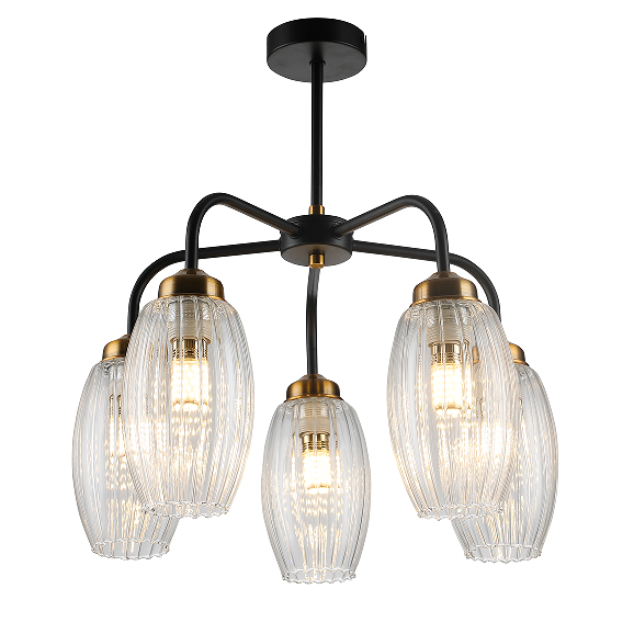 European modern glass ceiling lamp furniture decoration