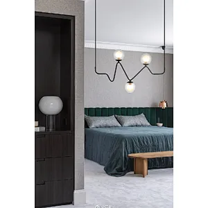 Northern Europe modern contracted style wave pendant light