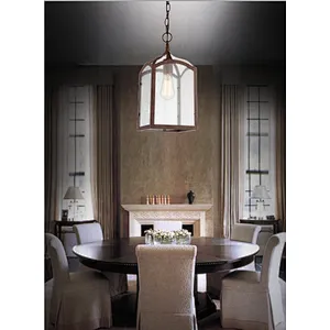 Classical vintage glass pendant light E27 in China