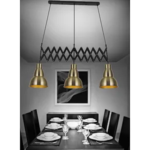 European post-modern creative metal 3 lights pendant light
