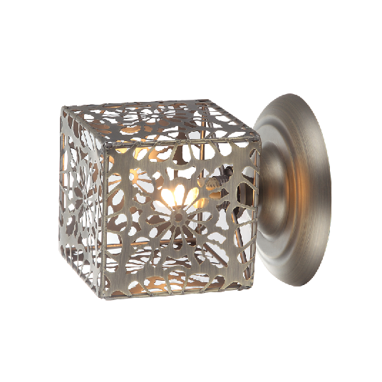 American industrial style retro iron art fancy wall lamp