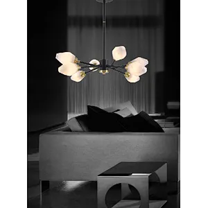 Nordic modern luxury beautiful glass ceiling light