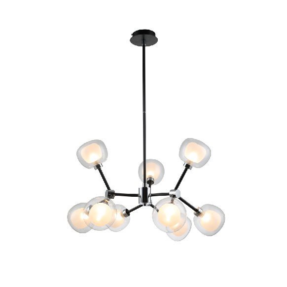 European style post modern chandelier lamp for living room