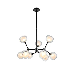 European style post modern chandelier lamp for living room