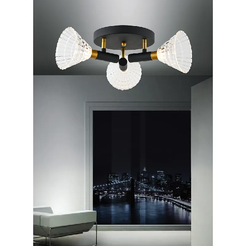 2022 Nordic modern 3 lights led ceiling light and wall lamp