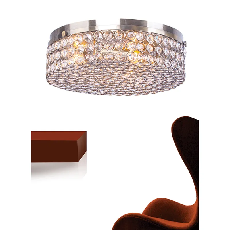 European vintage classic house clear crystal ceiling lamp