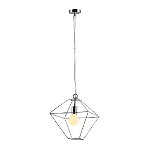 contemporary style iron frame pendant light