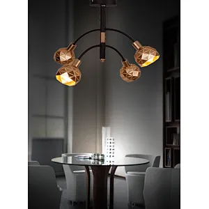Nordic industrial style light luxury metal ceiling lamp