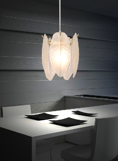 Italian-style-luxury-modern-indoor-pendant-lamp-with-feather