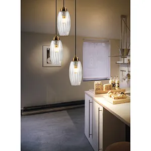 Nordic modern beautiful clear glass ceiling pendant light