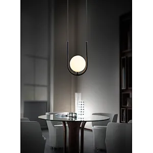 Hot sale Nordic modern simple glass pendant light in China