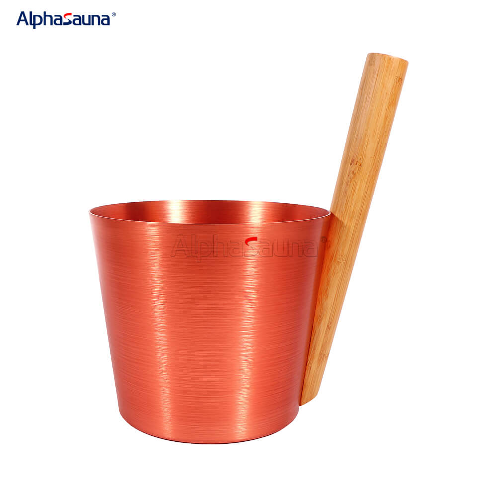 aluminum sauna barrel