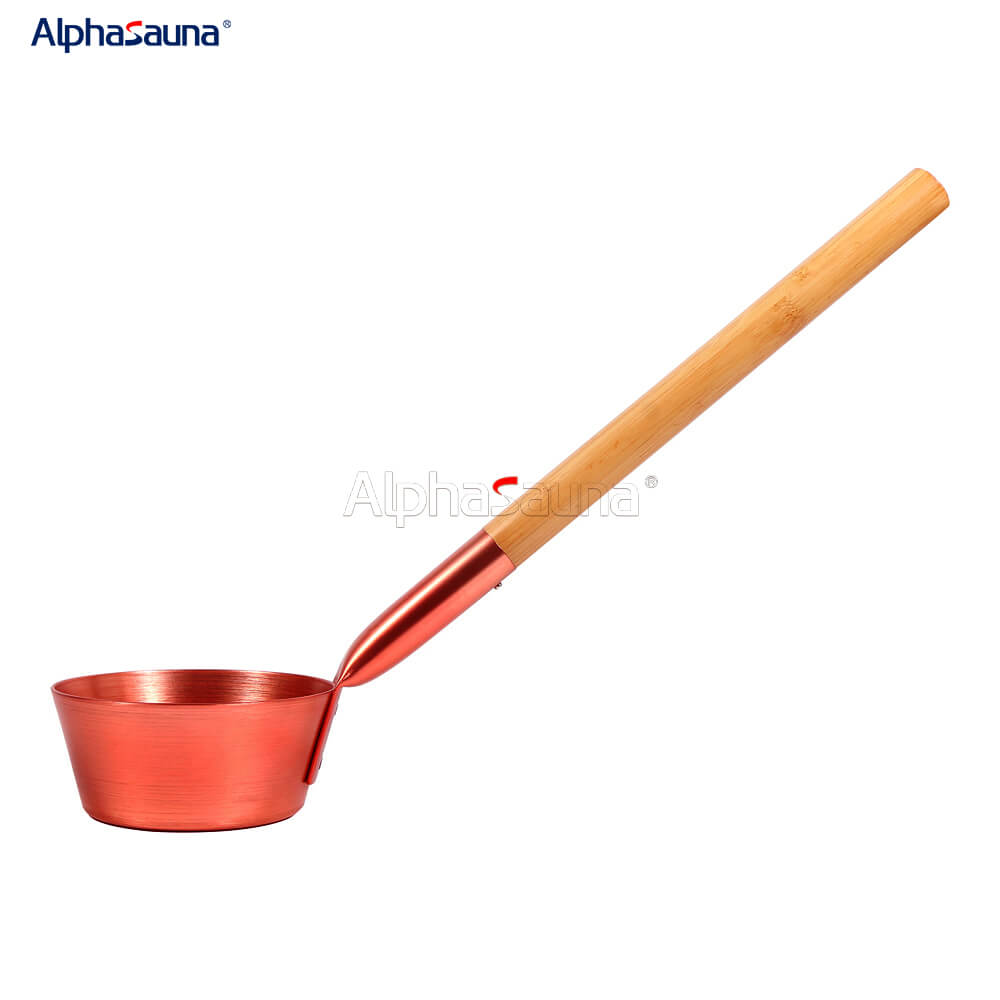 aluminum sauna spoon