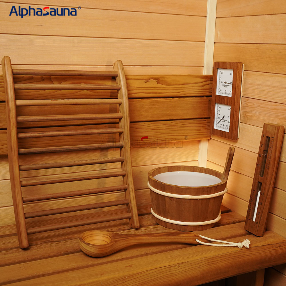 home sauna accessories