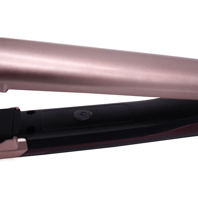 Cheap Titanium Flat Iron Wholesale LED Hair Styling Tools Hair Straightening Brush Hair Straightener