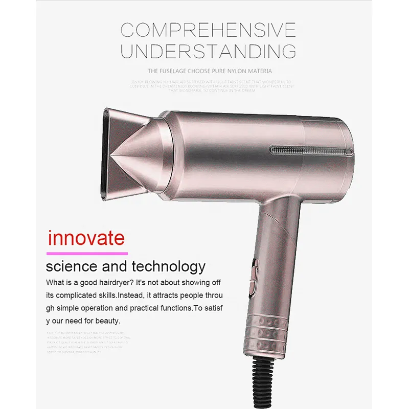 New Fashion Portable Travel Folding Portable Mini Hair Dryer One Step Hair Dryer For Women
