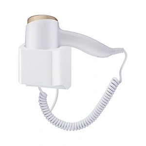 Wall Mounted Hotel Hair Dryer with shaver socket 220V for Guestroom