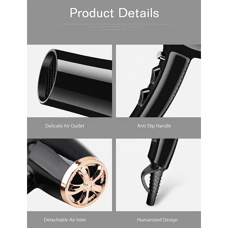 OEM Custom Wholesale Hot and Cold Blower Hair Salon Equipment Hair Dryer Professional Hair Dryer